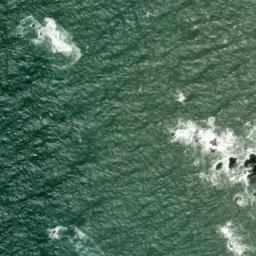Satellite imagery of Cape Blanco, US