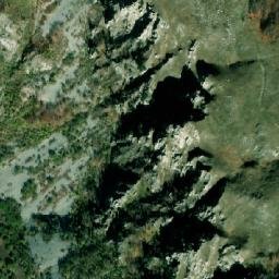 Satellite imagery of Tisov Krš, ME