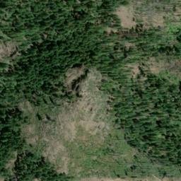 Satellite imagery of Hells Island, US