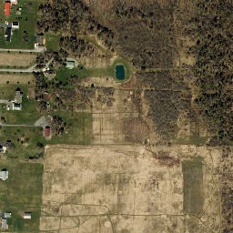 Satellite imagery of Retsof Salt Mine, US