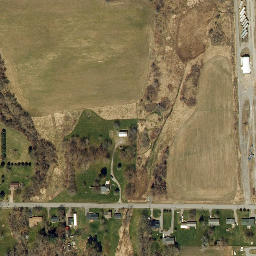 Satellite imagery of Retsof Salt Mine, US