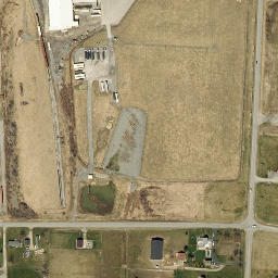 Satellite imagery of Retsof Salt Mine, US