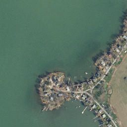 Satellite imagery of Farleys Point, US