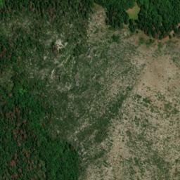 Satellite imagery of cairn, FR
