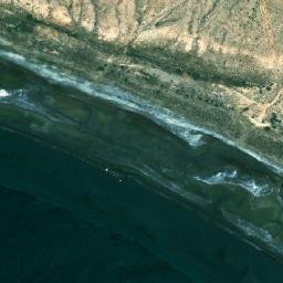 Satellite imagery of Mys Kumak, KZ