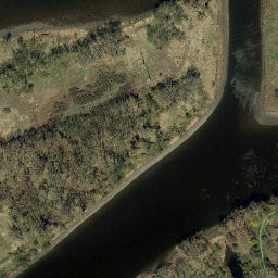 Satellite imagery of Iroquois Peninsula, US