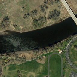 Satellite imagery of Iroquois Peninsula, US