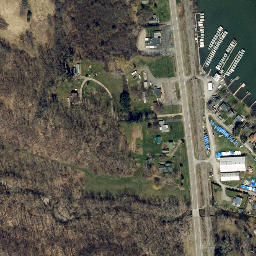 Satellite imagery of Clark Point, US