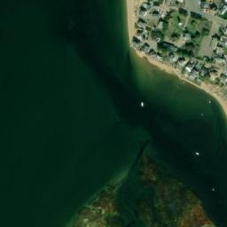 Satellite imagery of Plum Island Point, US