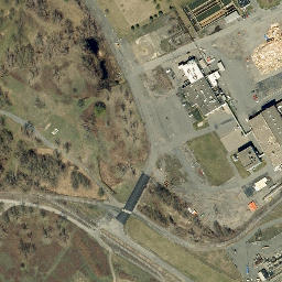 Satellite imagery of Iroquois Peninsula, US
