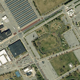 Satellite imagery of Iroquois Peninsula, US
