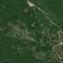 Satellite imagery of Međugorje, BA