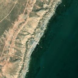 Satellite imagery of Mys Tokmak, KZ