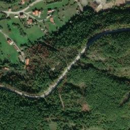 Satellite imagery of Kačina, ME