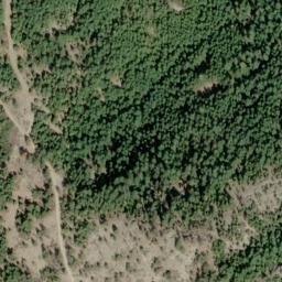 Satellite imagery of Starvout Creek Mines, US