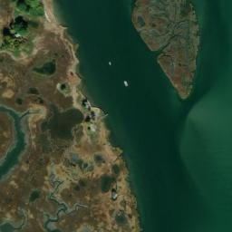 Satellite imagery of Hog Island Point, US