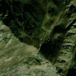 Satellite imagery of cairn, FR