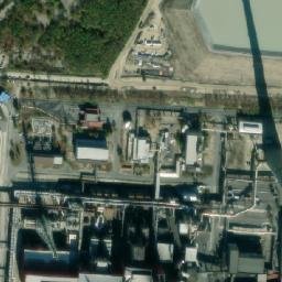 Satellite imagery of Main chimney of Pirdop copper smelter and refinery, BG