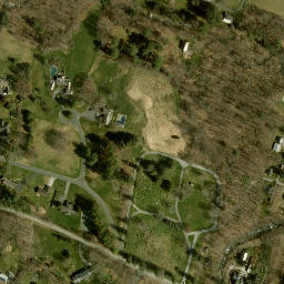 Satellite imagery of Westlawn Cemetery, US