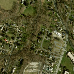 Satellite imagery of Westlawn Cemetery, US