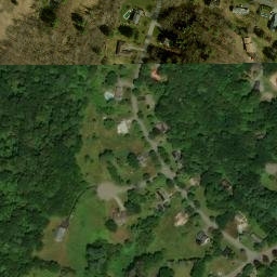 Satellite imagery of Westlawn Cemetery, US