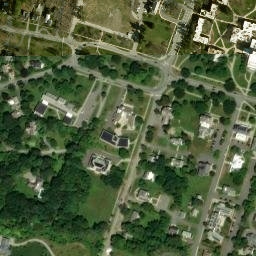 Satellite imagery of Westlawn Cemetery, US