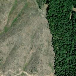 Satellite imagery of Peavine Ridge, US