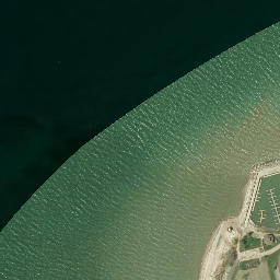 Satellite imagery of Sturgeon Point, US