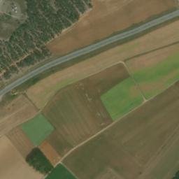 Satellite imagery of cairn, FR