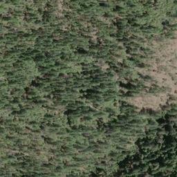 Satellite imagery of California Mine, US