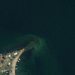 Satellite imagery of Sheldrake Point, US