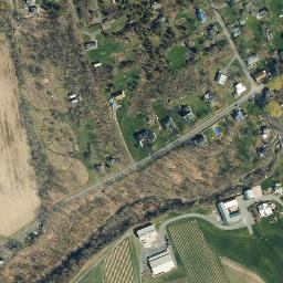 Satellite imagery of Sheldrake Point, US