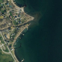Satellite imagery of Sheldrake Point, US