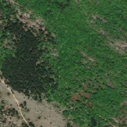 Satellite imagery of Srđ, HR