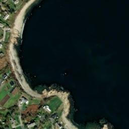 Satellite imagery of Cape Ann, US
