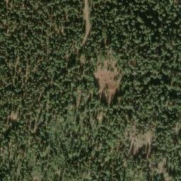 Satellite imagery of Threemile Cinder Pit, US