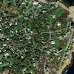 Satellite imagery of Cape Ann, US