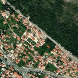Satellite imagery of Srđ, HR