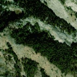 Satellite imagery of Mali i Shpates, XK