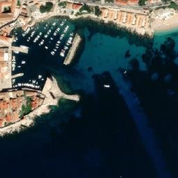 Satellite imagery of Tri Čavla, HR