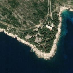 Satellite imagery of Rt Pelegrin, HR