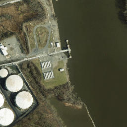 Satellite imagery of Van Wies Point, US