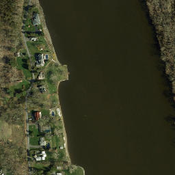 Satellite imagery of Van Wies Point, US