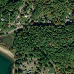 Satellite imagery of Crow Island, US