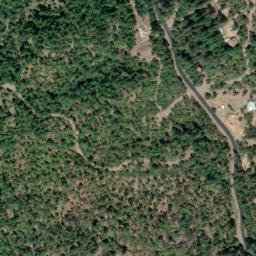 Satellite imagery of Cinnabar Mountain Mine, US
