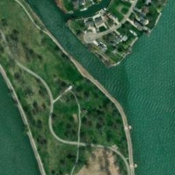 Satellite imagery of Point Huron, US