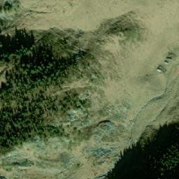 Satellite imagery of Qafa e Vogel, XK