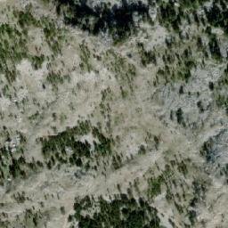 Satellite imagery of Orjen-Sedlo, ME