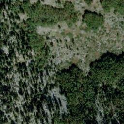Satellite imagery of Orjen-Sedlo, ME