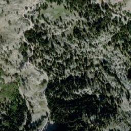 Satellite imagery of Orjen-Sedlo, ME
